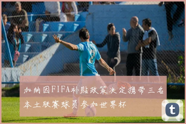 加纳因FIFA补贴政策决定携带三名本土联赛球员参加世界杯
